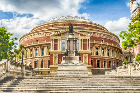 The Royal Albert Hall, in South Kensington, London, UKのeditorial素材