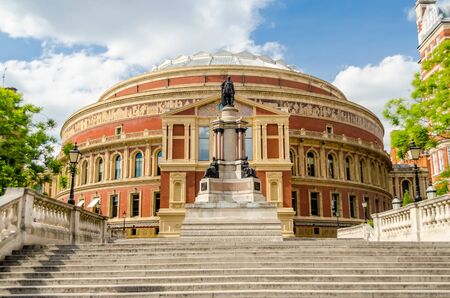 The Royal Albert Hall, in South Kensington, London, UKのeditorial素材
