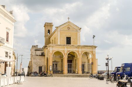 The Madonna del Canneto sanctuary in Gallipoli, Salento, Italy