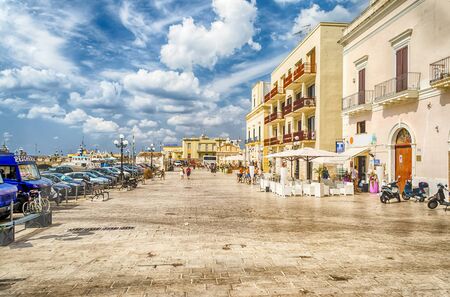 Scenic view of Gallipoli, Salento, Apulia, Italyのeditorial素材