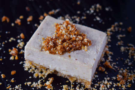 Love cake, heart on top of cake, simulates loveの写真素材