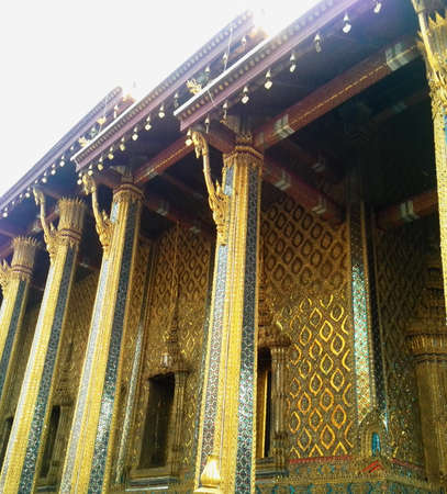 Wat Phra Kaew Grand Palace of Thailandのeditorial素材
