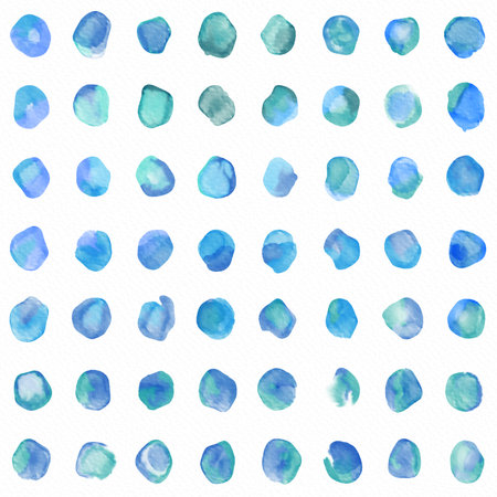 seamless watercolor patternの写真素材