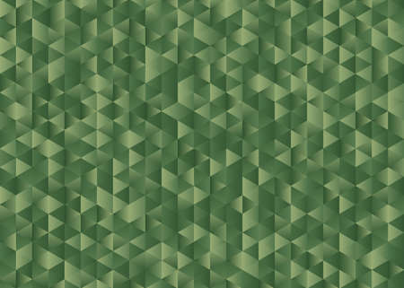 Triangle green abstract geometric gradient background