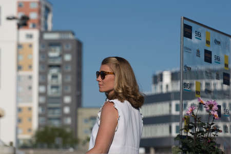 210530 - Elitloppet trotting event at Solvalla track in Stockholm Sweden. High quality photoのeditorial素材