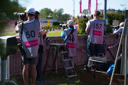 210530 - Elitloppet trotting event at Solvalla track in Stockholm Sweden. High quality photo