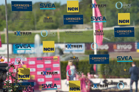210530 - Elitloppet trotting event at Solvalla track in Stockholm Sweden. High quality photoのeditorial素材