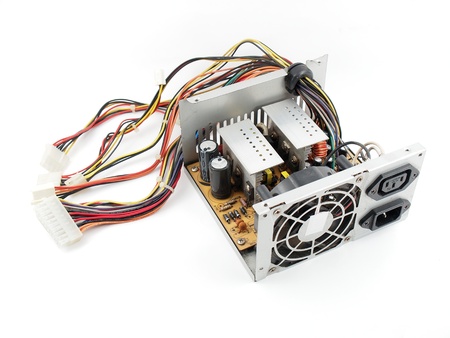 computer power supplyの写真素材