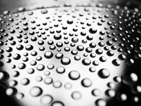 abstract drop of water, transparent backgroundの写真素材