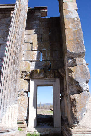 The Zeus Temple in Aizanoiのeditorial素材