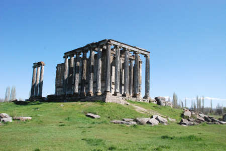 The Zeus Temple in Aizanoiのeditorial素材