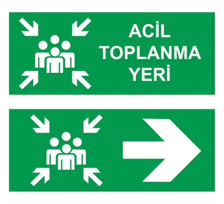Occupational Safety and Health Signsのイラスト素材