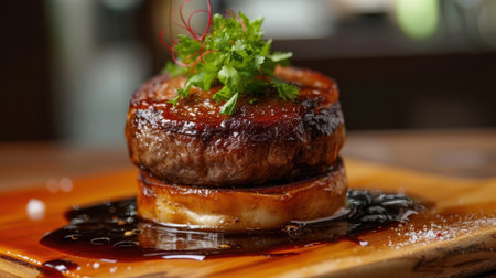 Savor the Aussie Kiwiburger Delightful Presentation "cut elements, themedの素材