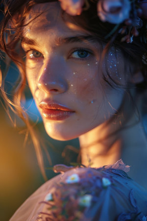 Magical Twilight Fashion Shoot in Enchanted Outdoors "cut elements, themedの素材