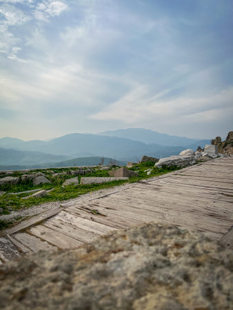 The Acropolis of Pergamon was magnificently developed by the Attalid kings, especially Eumenes II,...