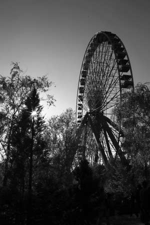 Beautiful shot of a scene in Berlinの写真素材