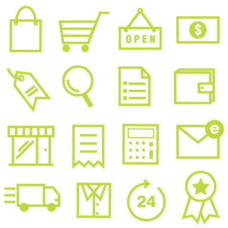 Commerce Iconのイラスト素材