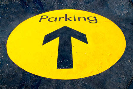 Parking signの写真素材