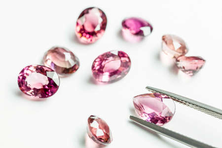 Beautiful gem stoneの写真素材