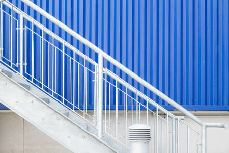 Stairs still in buildingの写真素材