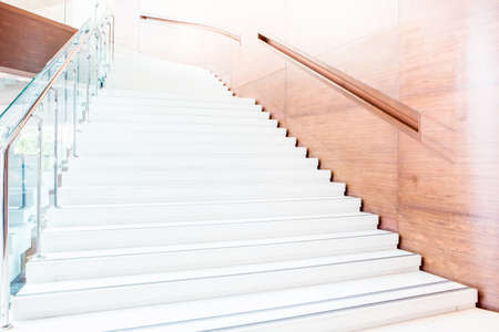 luxury stairs of modern building
