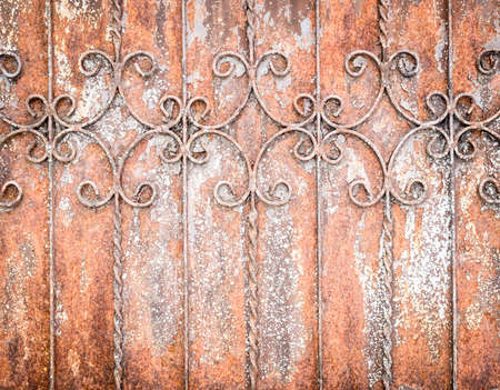 Grey forged decorative latticの写真素材