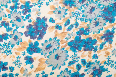 Vintage floral fabric