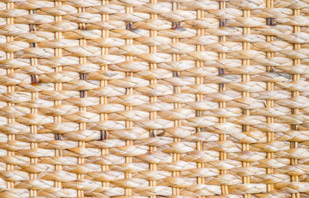 woven rattan with natural patterns.の写真素材