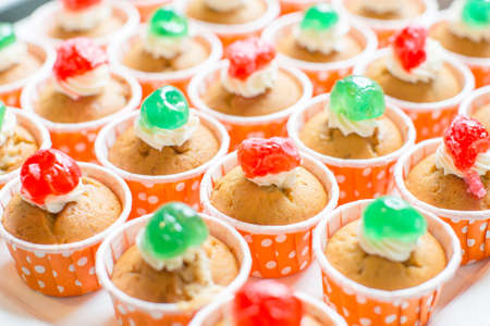 Sweet cupcakeの写真素材