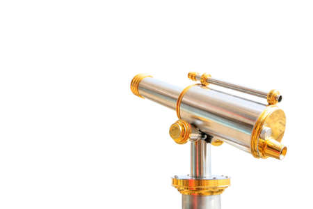 Eiffel Tower telescope overlooking for Paris.の写真素材