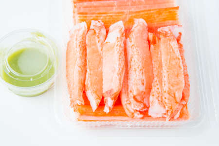 crab sticksの写真素材