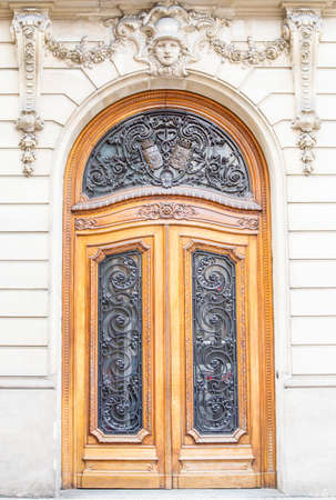 Old elegant doorの写真素材