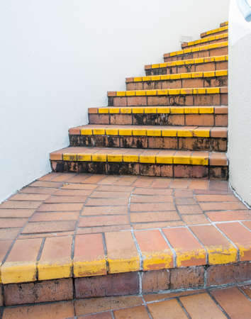 Brick Block stairsの写真素材