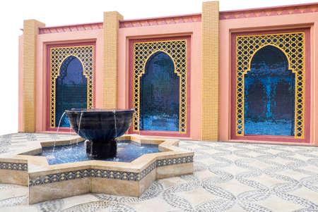 Traditional Moroccan fountain