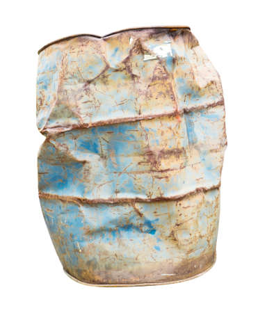 oil tanks isolates on white backgroundの写真素材