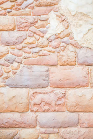 Brick wall texture for background