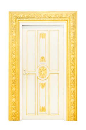 wooden doorの写真素材