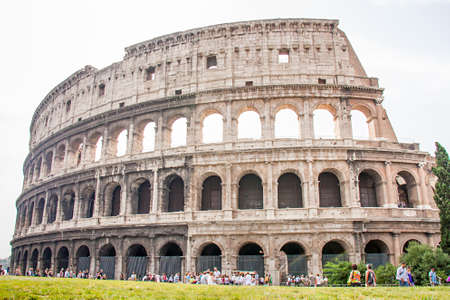 Colosseum in Rome, Italyの写真素材