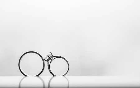 Wedding ringsの写真素材