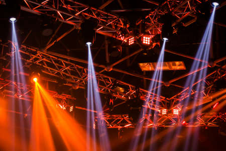 Concert lightsの写真素材