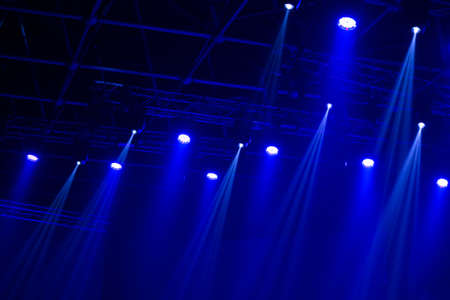 Concert lightsの写真素材