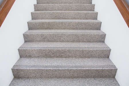 Cement stairs