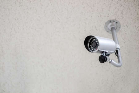Security Camera CCTV on wall