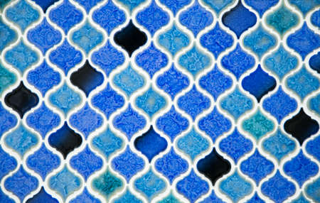 Morocco ceramic tiles style textures backgroundの写真素材