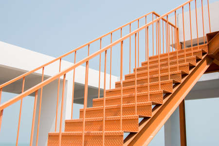 metal stairsの写真素材