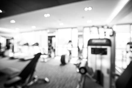 Abstract blur fitness gym background