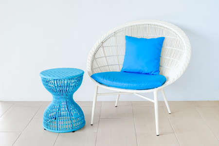 Modern and cozy chairsの写真素材