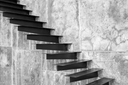 Abstract stairs in a buildingの写真素材