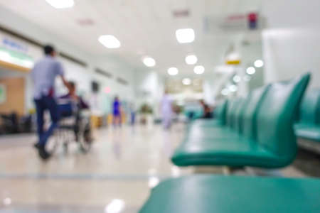 Blur hospital backgroundの写真素材