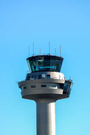 control tower in austria Airportの写真素材